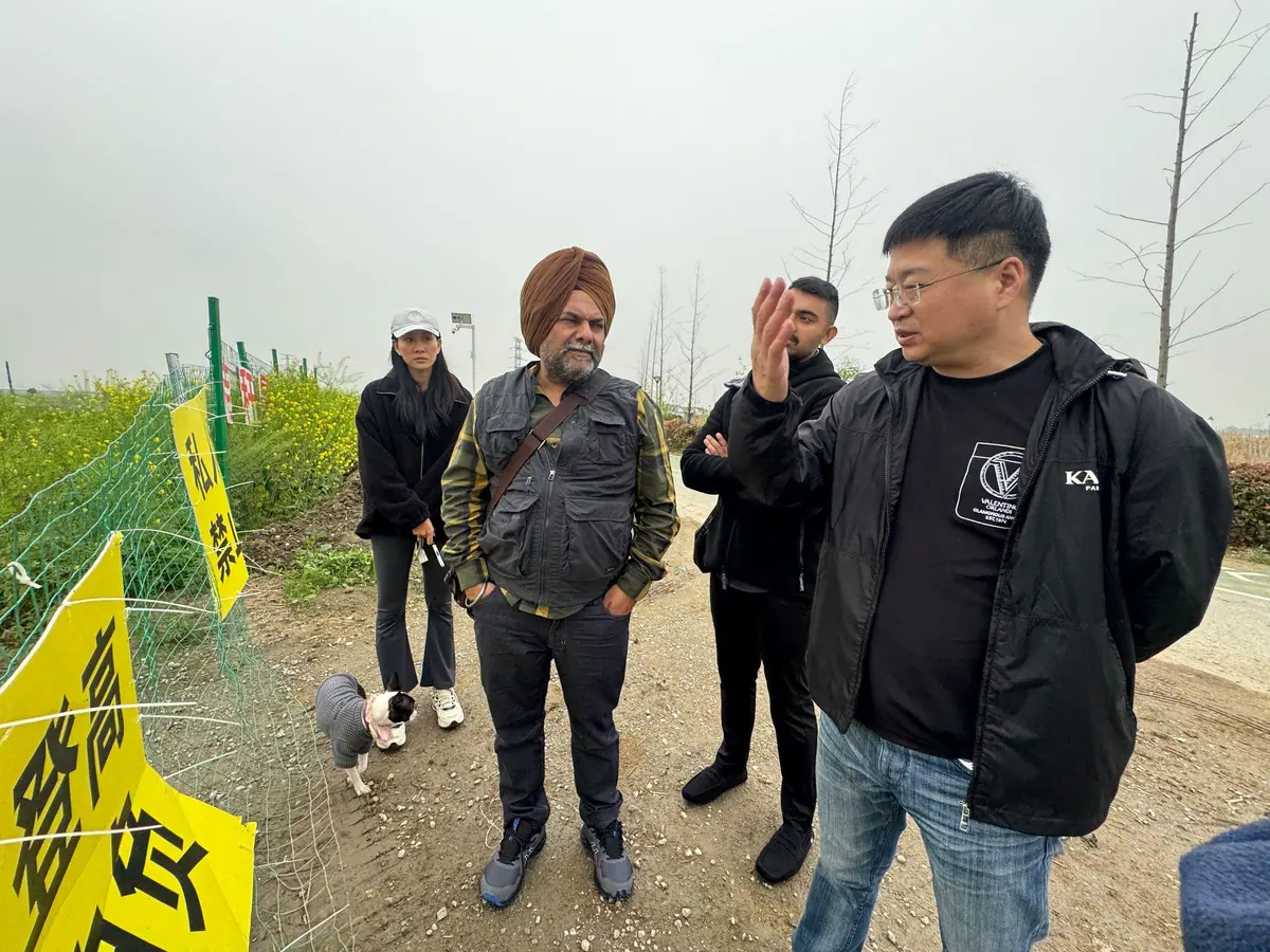 Biochar produced at a Tongao carbonisation site